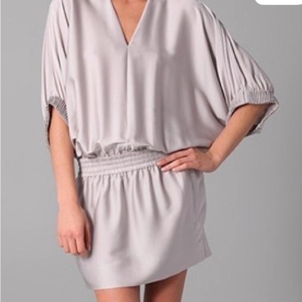 Diane Von Furstenberg Cream and Red Dress